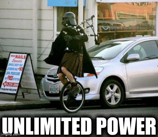 Invalid Argument Vader Meme | UNLIMITED POWER | image tagged in memes,invalid argument vader | made w/ Imgflip meme maker