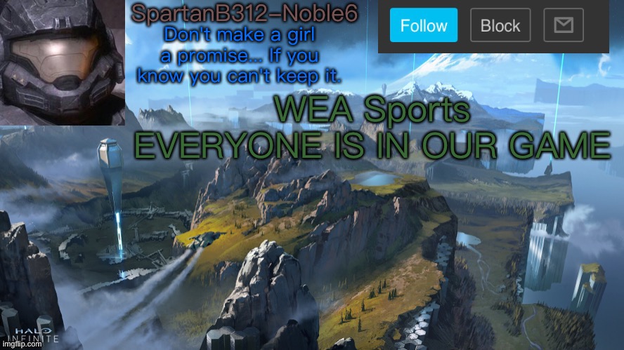 WEEZE | WEA Sports
EVERYONE IS IN OUR GAME | image tagged in noble6 announcement | made w/ Imgflip meme maker