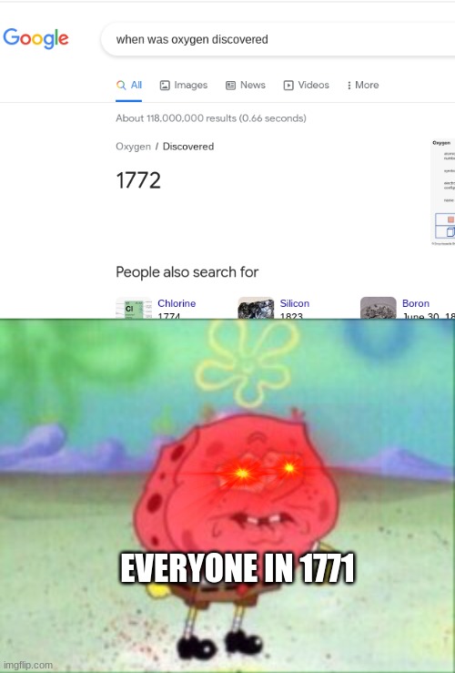 Help me I am running out of lack of inspiration | EVERYONE IN 1771 | image tagged in funny,spongebob,meme,help me | made w/ Imgflip meme maker