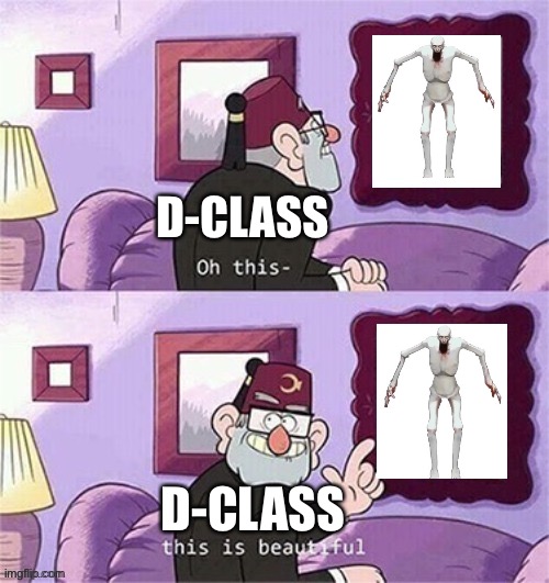 oh this this beautiful blank template | D-CLASS; D-CLASS | image tagged in oh this this beautiful blank template | made w/ Imgflip meme maker