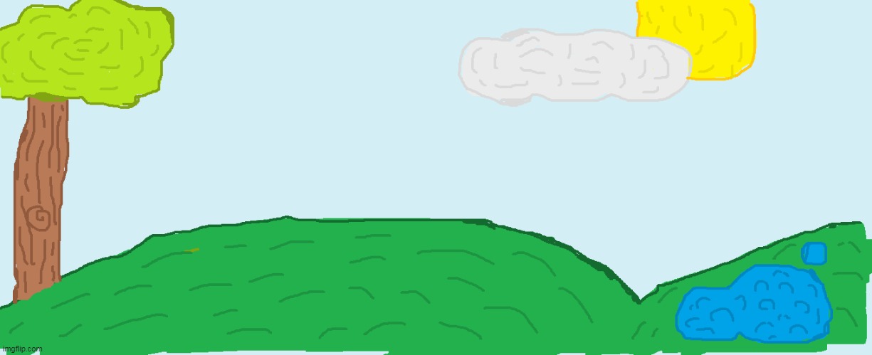 i tried to draw natural settings didnt really work out but it helps pass the time when ur bored | image tagged in drawing | made w/ Imgflip meme maker