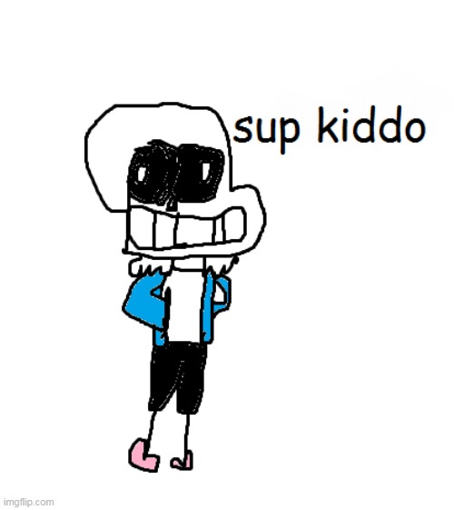 made this on MS paint (i know its bad) | image tagged in sans undertale,undertale,memes,sans,comic sans,microsoft paint | made w/ Imgflip meme maker