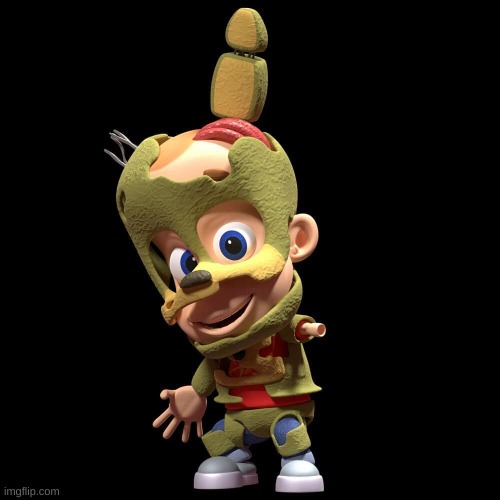 jimmy neutron is springtrap | image tagged in memes,funny,cursed image,jimmy neutron,fnaf,springtrap | made w/ Imgflip meme maker
