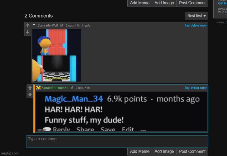 made w/ Imgflip meme maker