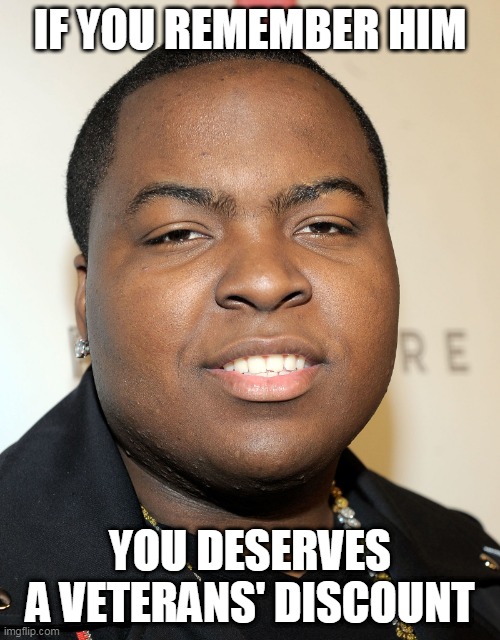 Sean Kingston has other musics other than Beautiful Girls | IF YOU REMEMBER HIM; YOU DESERVES A VETERANS' DISCOUNT | image tagged in veterans,memes,music | made w/ Imgflip meme maker