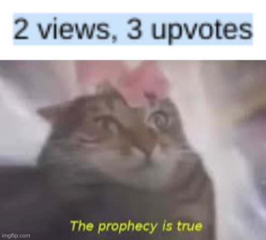 I never thought it would happen to me | image tagged in the prophecy is true | made w/ Imgflip meme maker