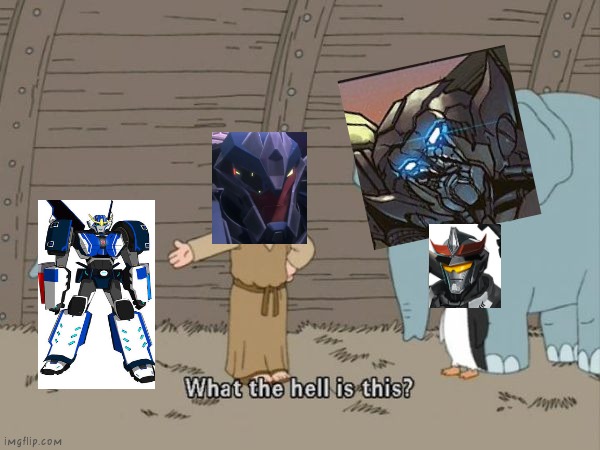 Prowl and Strongarm have FUSION?!?! | image tagged in what the hell is this,breakdown,prowl,strongarm,transformers,transformers prime | made w/ Imgflip meme maker