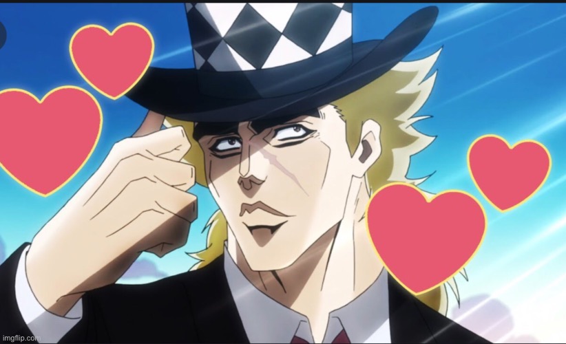 image tagged in jojo's bizarre adventure | made w/ Imgflip meme maker