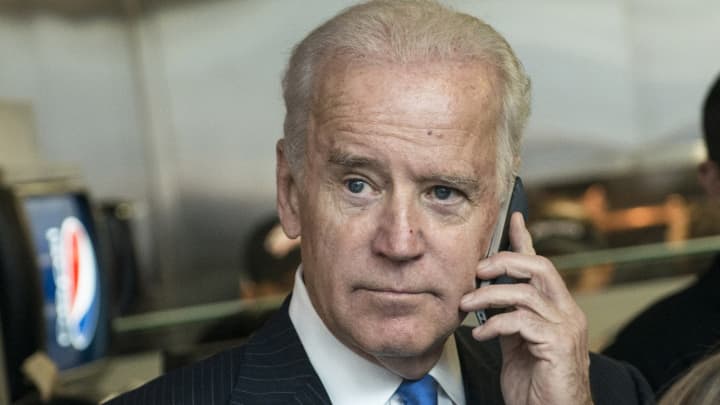 Biden phone call Blank Meme Template