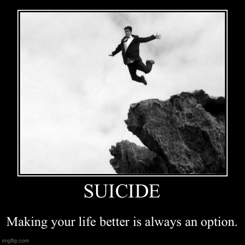 LOL | image tagged in funny,demotivationals,memes,suicide | made w/ Imgflip demotivational maker