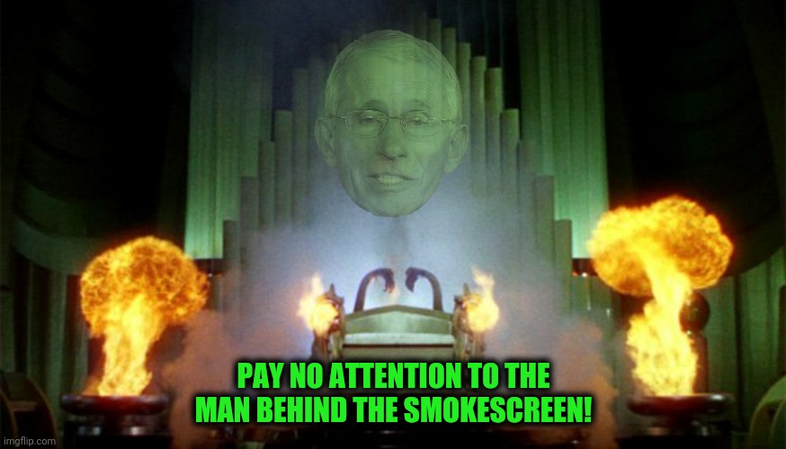 PAY NO ATTENTION TO THE MAN BEHIND THE SMOKESCREEN! | made w/ Imgflip meme maker