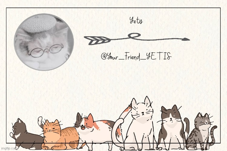 kitty yetis | image tagged in kitty yetis | made w/ Imgflip meme maker
