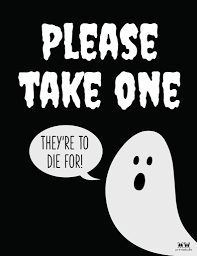 Please take one ghost Blank Meme Template
