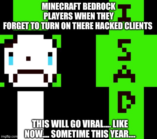 Dream meme thingy | image tagged in meme,minecraft,dream smp,gaming,sad,depression | made w/ Imgflip meme maker