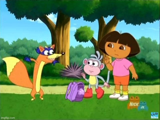 dora swiper no swiping  | image tagged in dora swiper no swiping | made w/ Imgflip meme maker