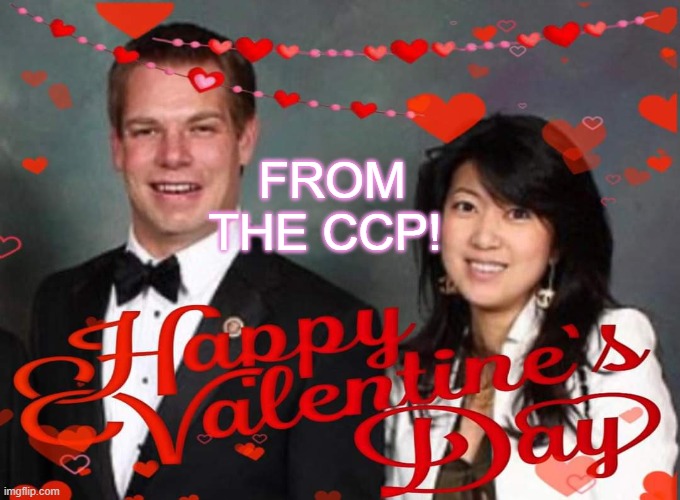 What a happy looking couple |  FROM THE CCP! | image tagged in happyvalentinesday from the ccp | made w/ Imgflip meme maker