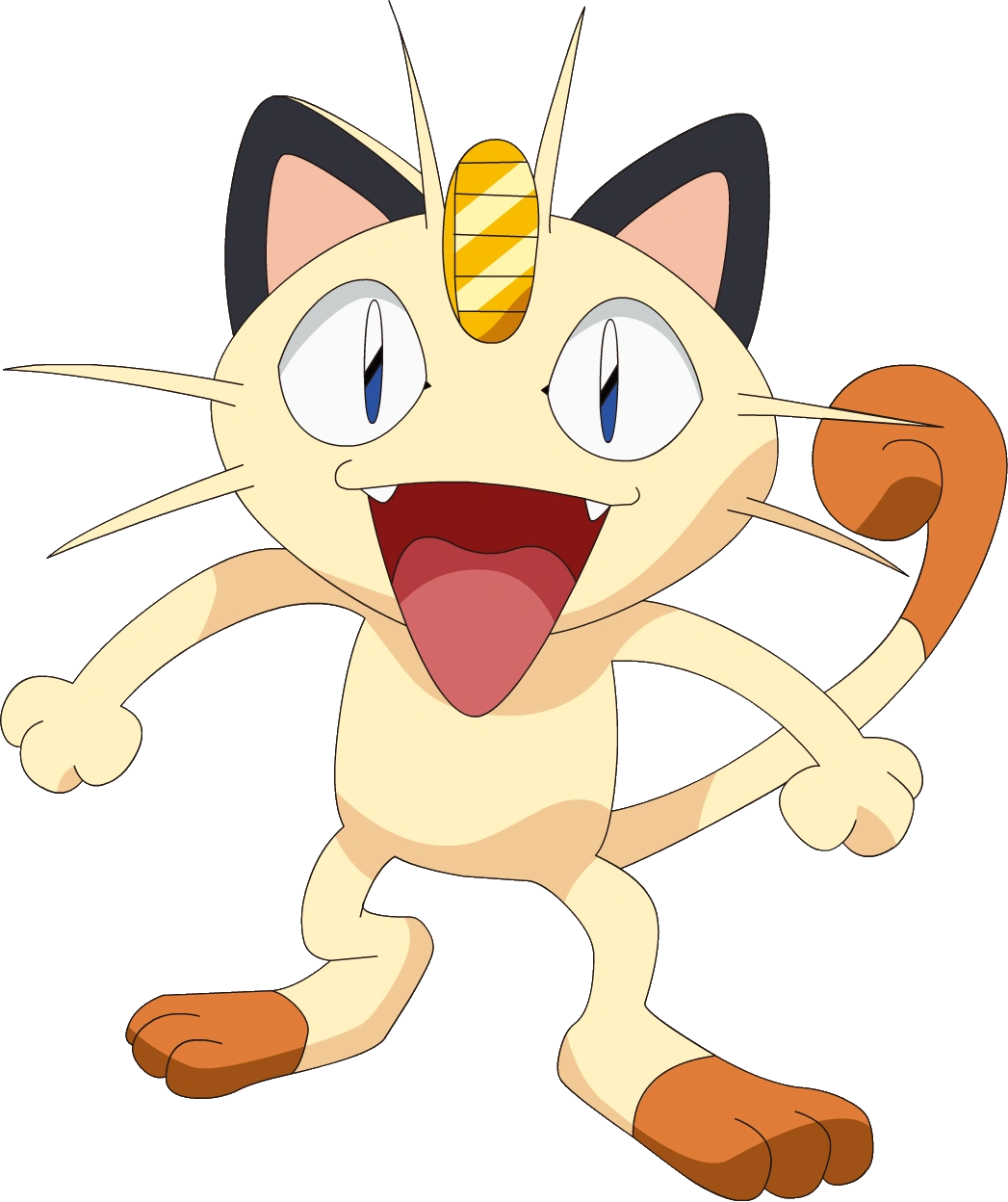 High Quality team rocket meowth Blank Meme Template