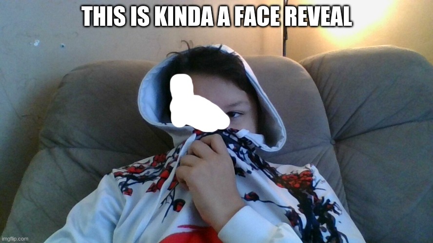 THIS IS KINDA A FACE REVEAL | made w/ Imgflip meme maker