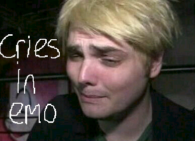 High Quality cries in emo Blank Meme Template