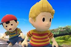 ness and lucas Blank Meme Template