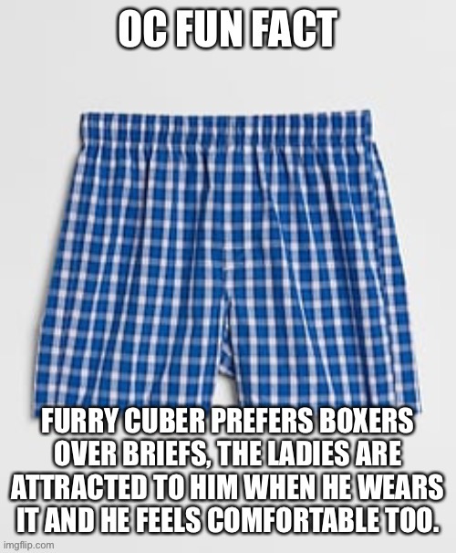 DH200 facts are back! | image tagged in cuber,furry,boxers,facts | made w/ Imgflip meme maker