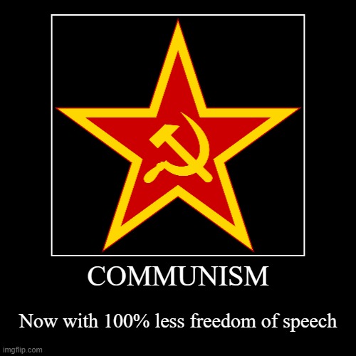 1% off | image tagged in demotivationals,politics,communism,dictatorship,freedom of speech,government | made w/ Imgflip demotivational maker