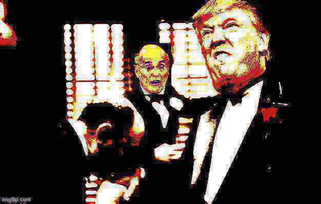 ay boss? where's my pardon, boss? & when can I expect payment, boss? | image tagged in mafia don deep-fried | made w/ Imgflip meme maker