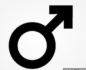 High Quality Man Symbol Blank Meme Template