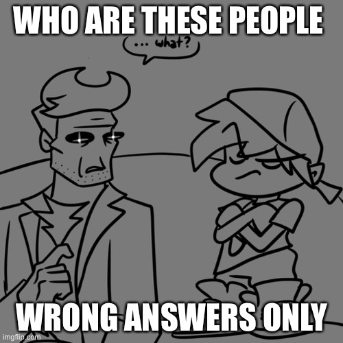 ...what? | WHO ARE THESE PEOPLE; WRONG ANSWERS ONLY | image tagged in what | made w/ Imgflip meme maker