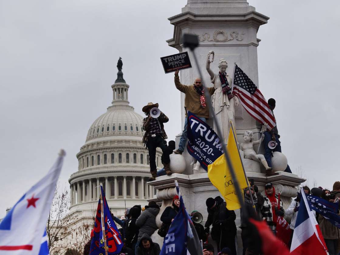 MAGA Riot Blank Meme Template