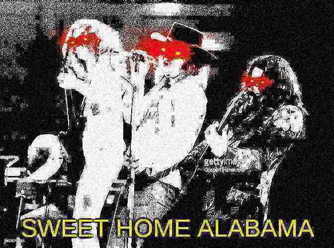 Sweet Home Alabama Intensifies Blank Meme Template