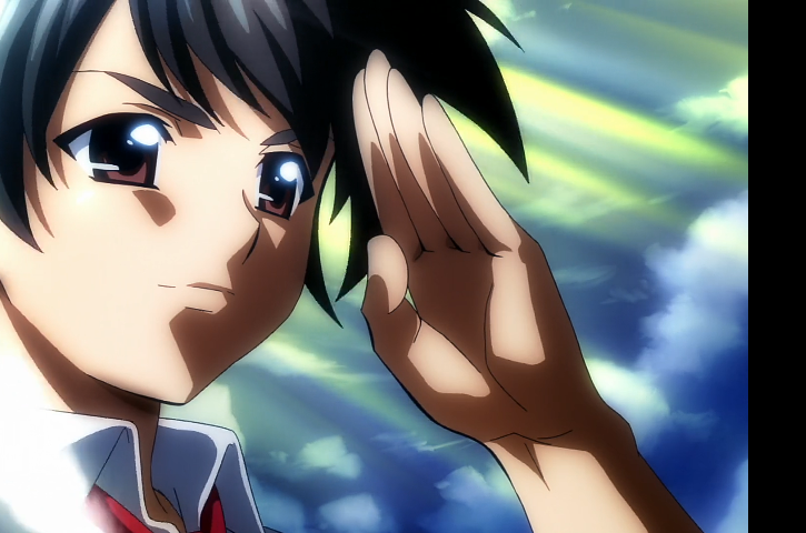 I salute you.(anime:hyouka) - 9GAG