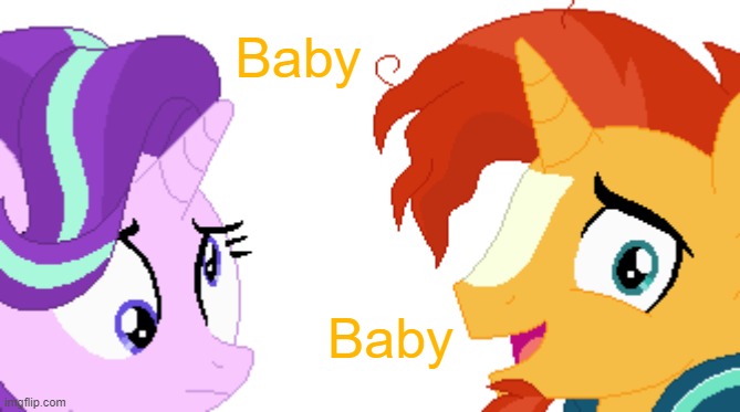 Boredom with Ponies: Whisper | Baby; Baby | image tagged in my little pony friendship is magic,awkward moment | made w/ Imgflip meme maker