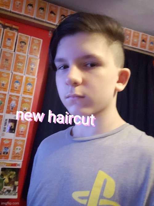 new haircut | new haircut; new haircut | image tagged in yay | made w/ Imgflip meme maker