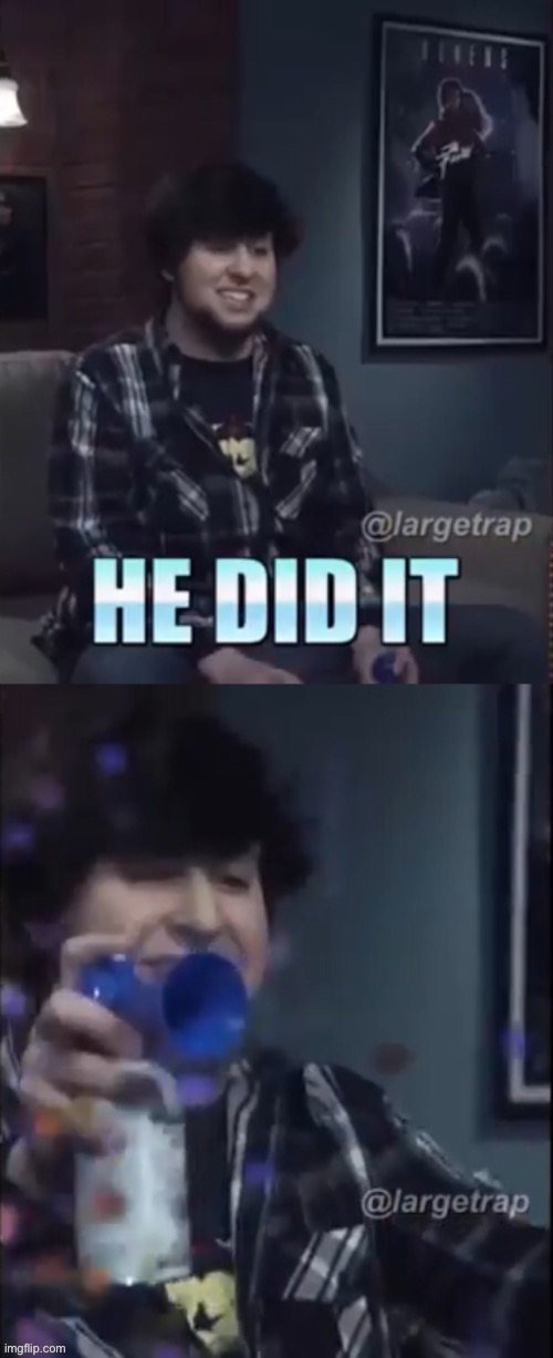Jontron Celebrate! | image tagged in jontron celebrate | made w/ Imgflip meme maker