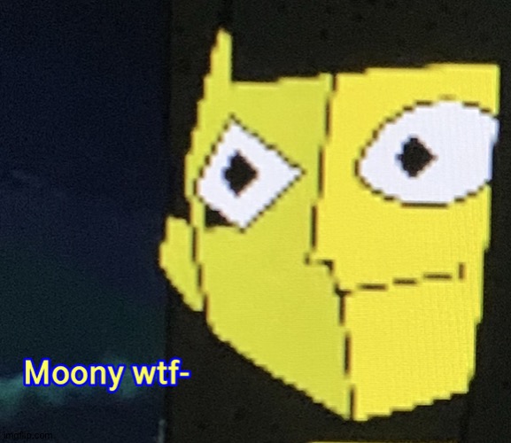 Who’s this, wrong answers only | image tagged in temptation stairway moony wtf | made w/ Imgflip meme maker