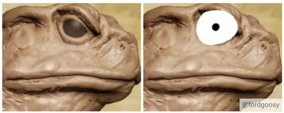 High Quality frog realisation Blank Meme Template