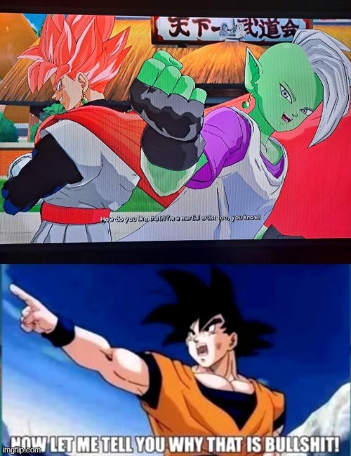 Goku not wrong tho.... | image tagged in dragon ball | made w/ Imgflip meme maker