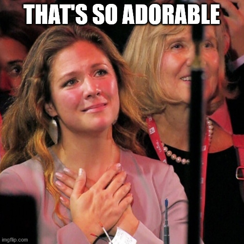 Sophie adores you | THAT'S SO ADORABLE | image tagged in sophie adores you | made w/ Imgflip meme maker
