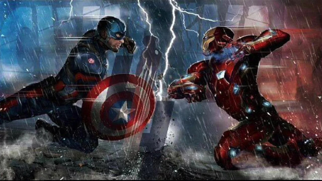 High Quality Avengers civil war Blank Meme Template