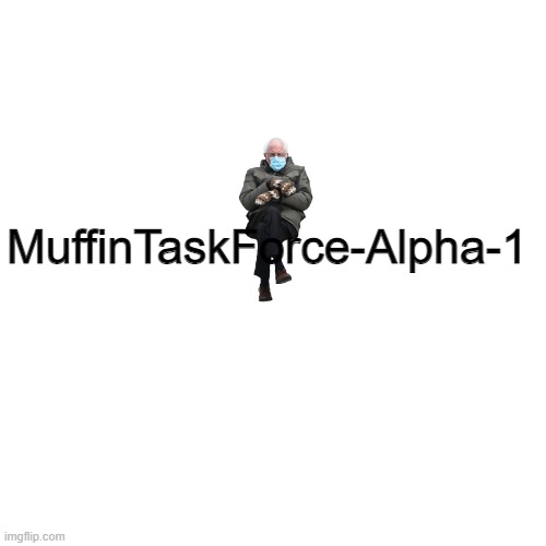Blank Transparent Square Meme | MuffinTaskForce-Alpha-1 | image tagged in memes,blank transparent square | made w/ Imgflip meme maker
