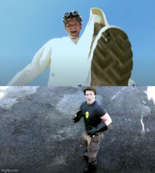 My new template: "Dr. Horrible Stomp" | image tagged in dr horrible stomp | made w/ Imgflip meme maker