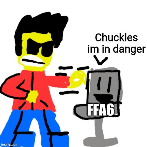FFA6 deserved to be published | FFA6 | image tagged in punching a chair | made w/ Imgflip meme maker