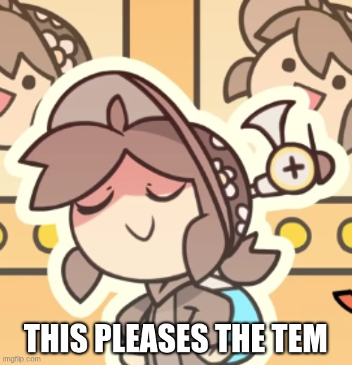 THIS PLEASES THE TEM | made w/ Imgflip meme maker