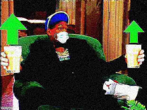 Will Smith Whatever face mask upvotes choccy milk deep-fried 2 Blank Meme Template