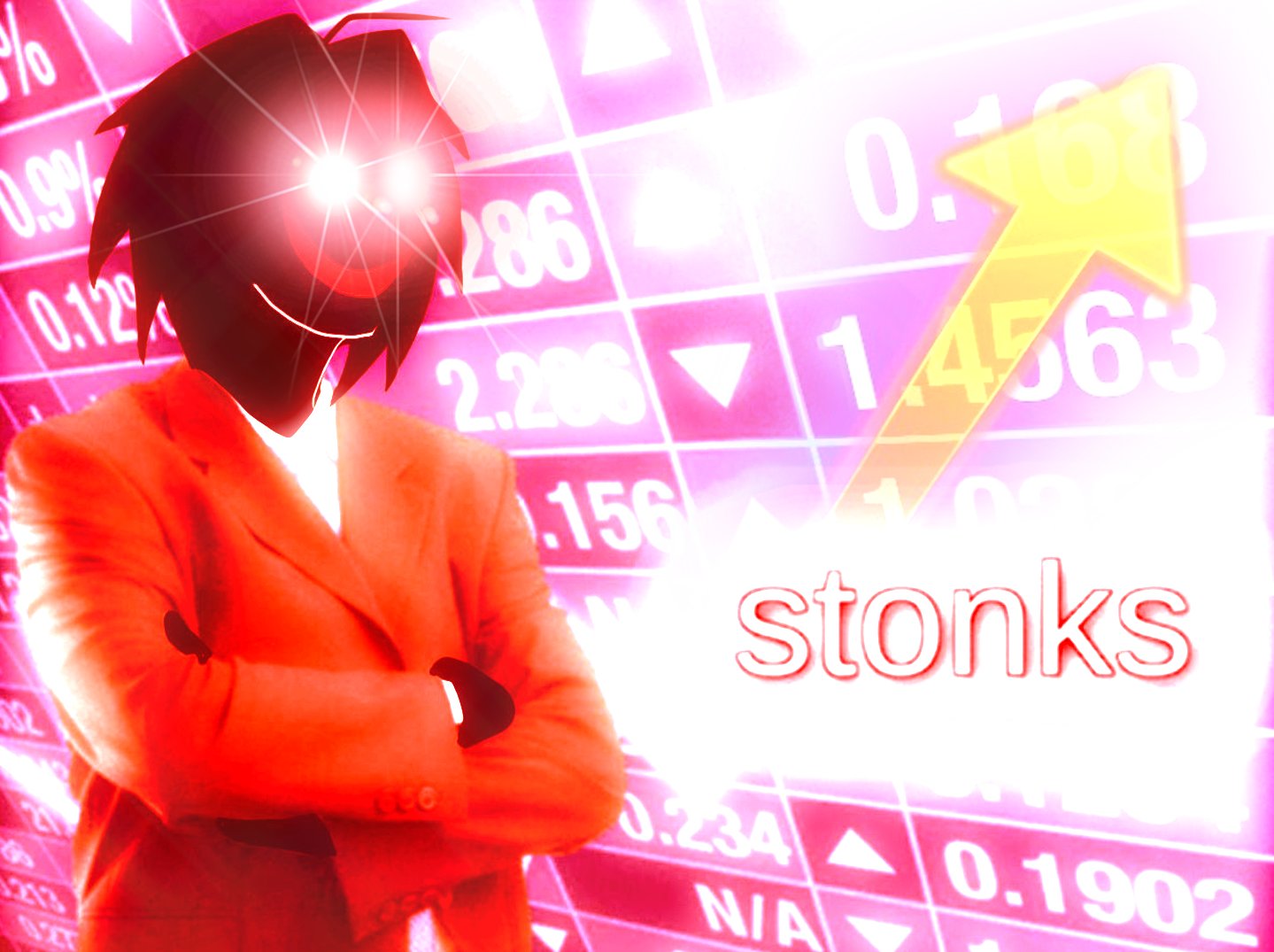 High Quality E:R Stonks Blank Meme Template