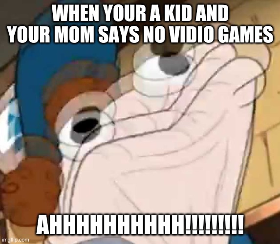 me as a kid | WHEN YOUR A KID AND YOUR MOM SAYS NO VIDIO GAMES; AHHHHHHHHHH!!!!!!!!! | image tagged in sock dipper intensifies | made w/ Imgflip meme maker