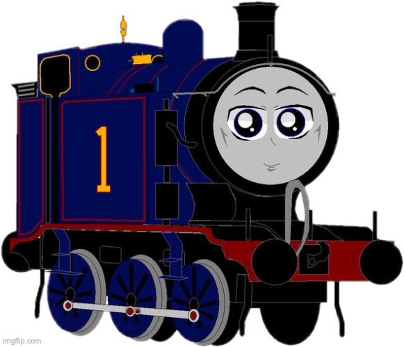 Anime Thomas the tank engine | image tagged in anime thomas the tank engine | made w/ Imgflip meme maker
