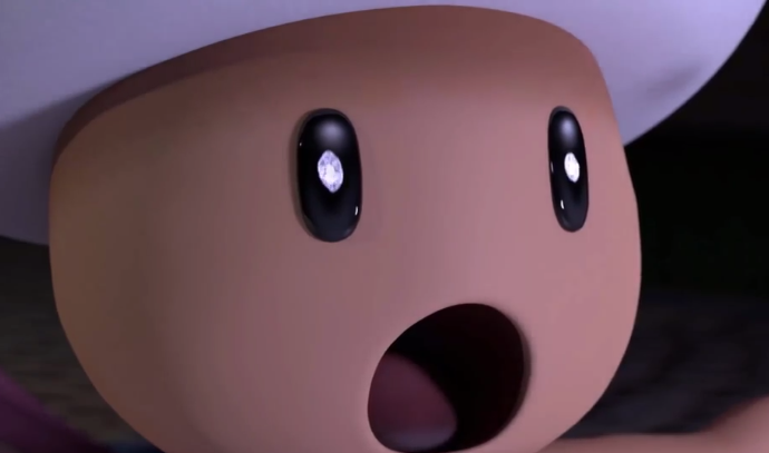 High Quality Surprised toad Blank Meme Template