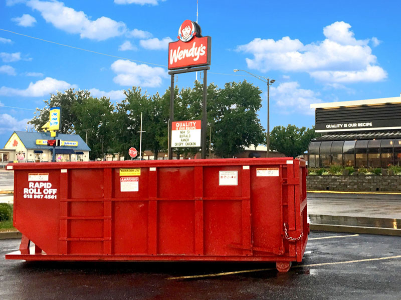 There's always the dumpster behind Wendy's Blank Meme Template